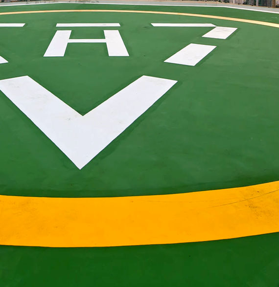 Non-toxic food paints, sport facilities, flooring and road marking